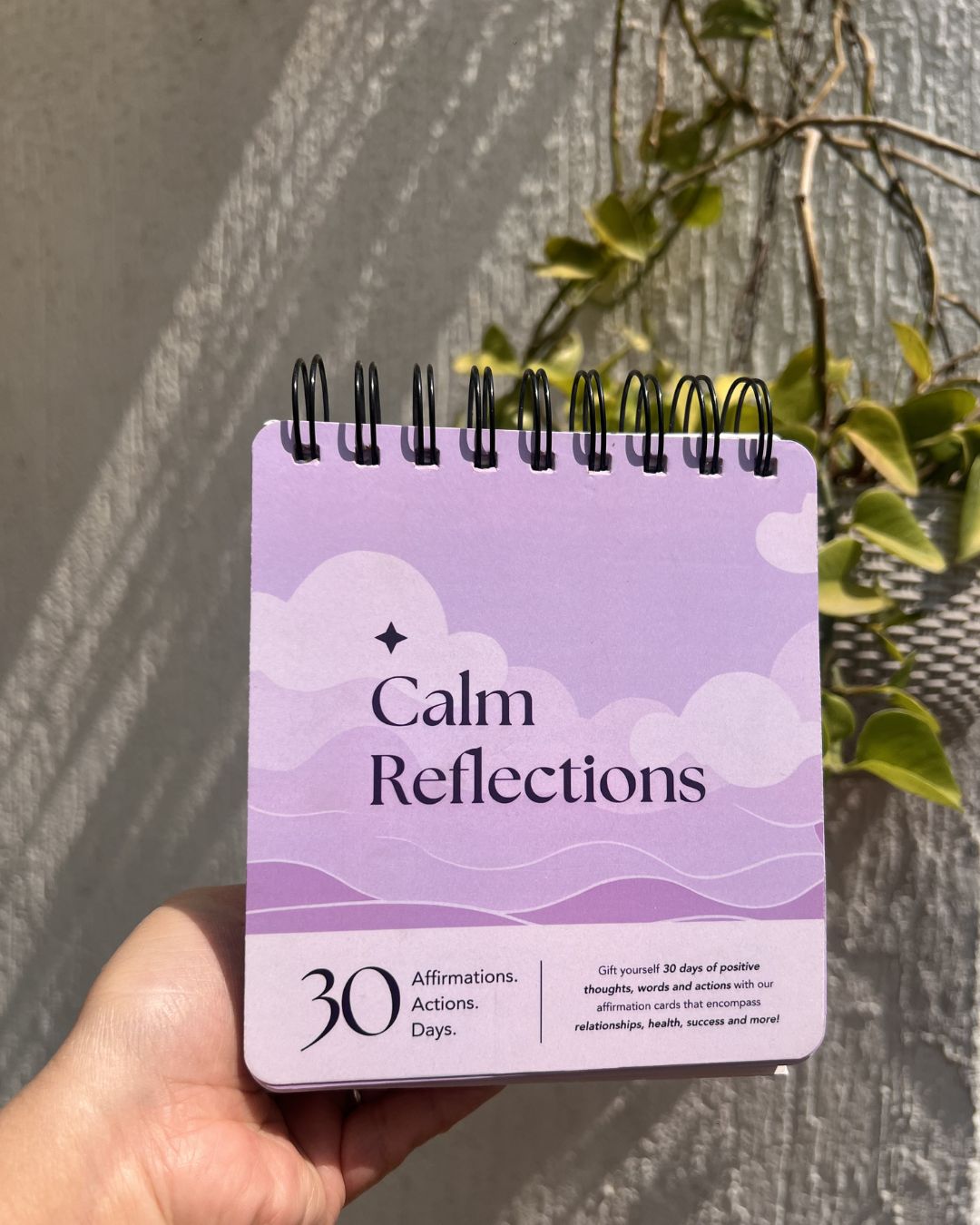 Calm Reflections: Daily Affirmations Calendar