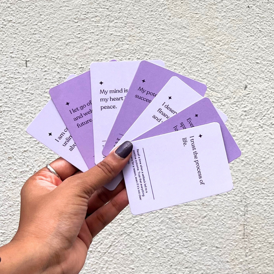 Calm Reflections: 30 Days of Affirmations Card Deck