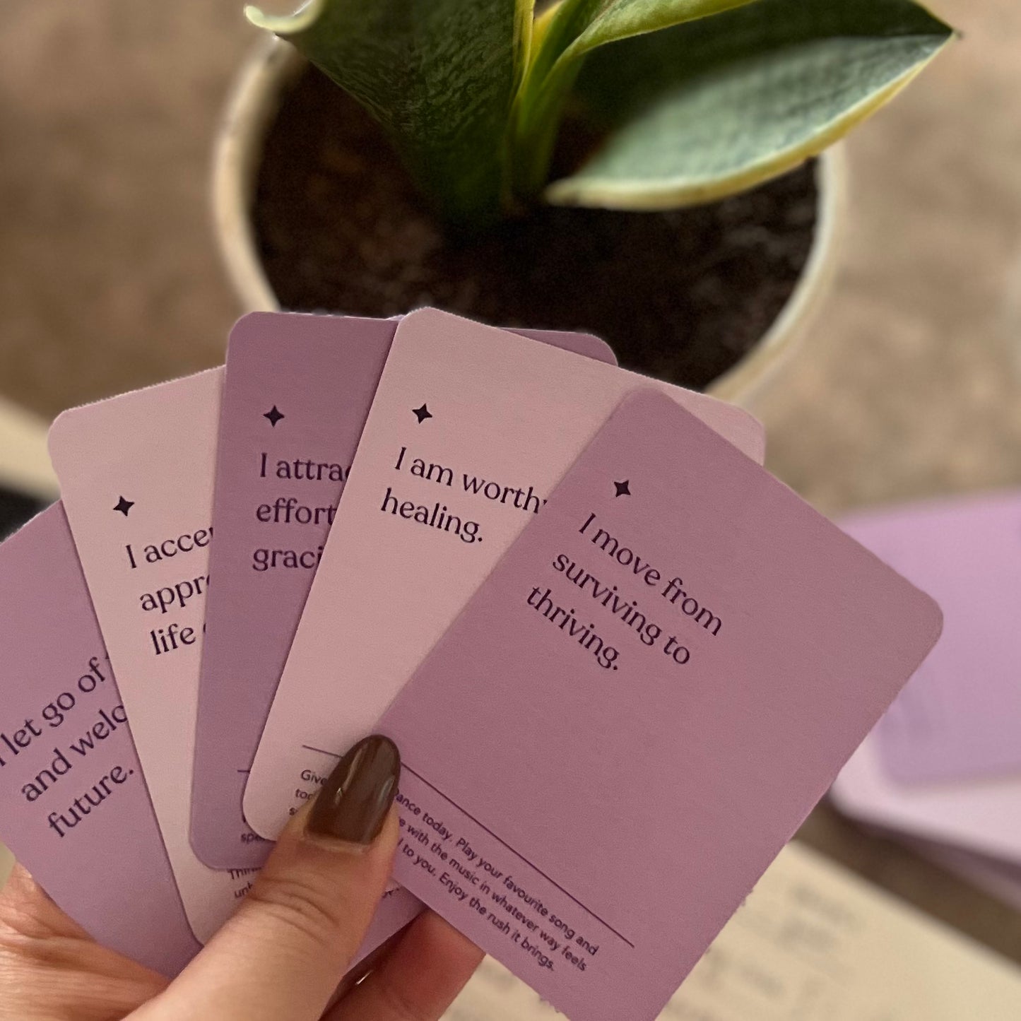 Calm Reflections: 30 Days of Affirmations Card Deck