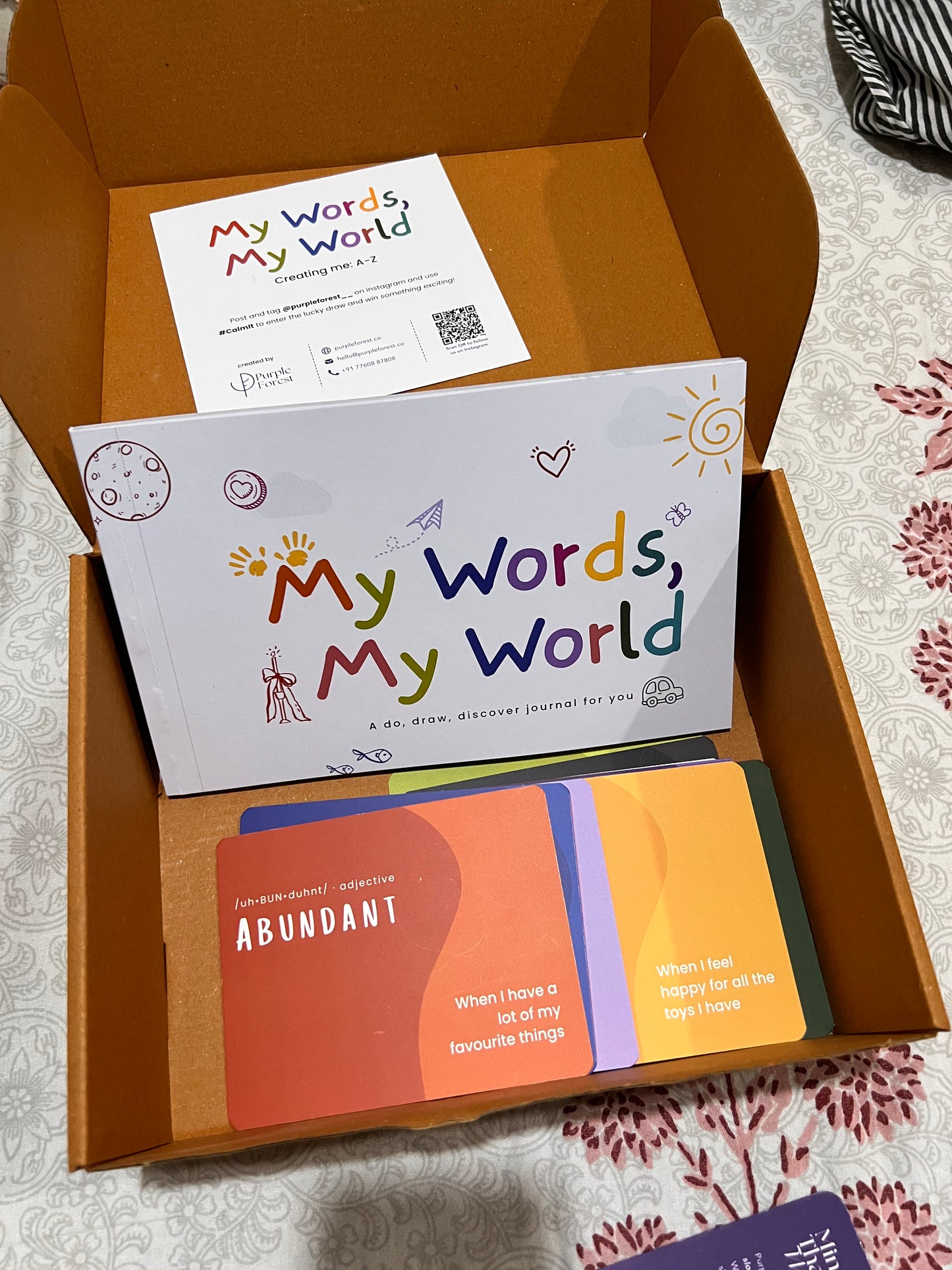 PRE-ORDER: Creating Me: A to Z Vocabulary-Affirmations Kit